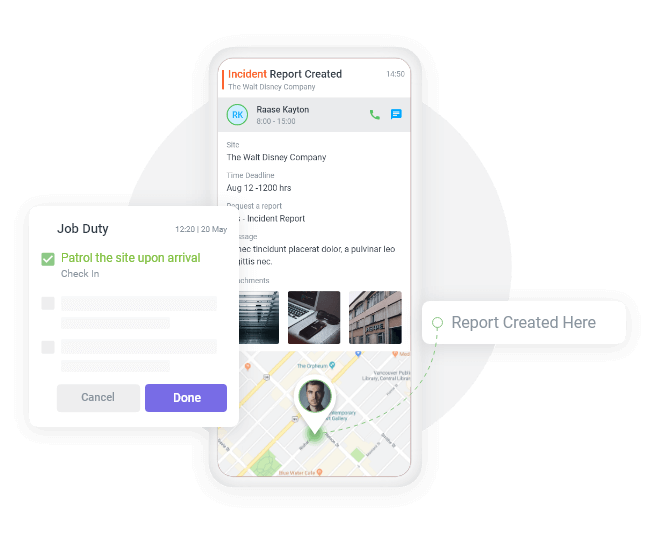 real-time incident reporting with patrol app