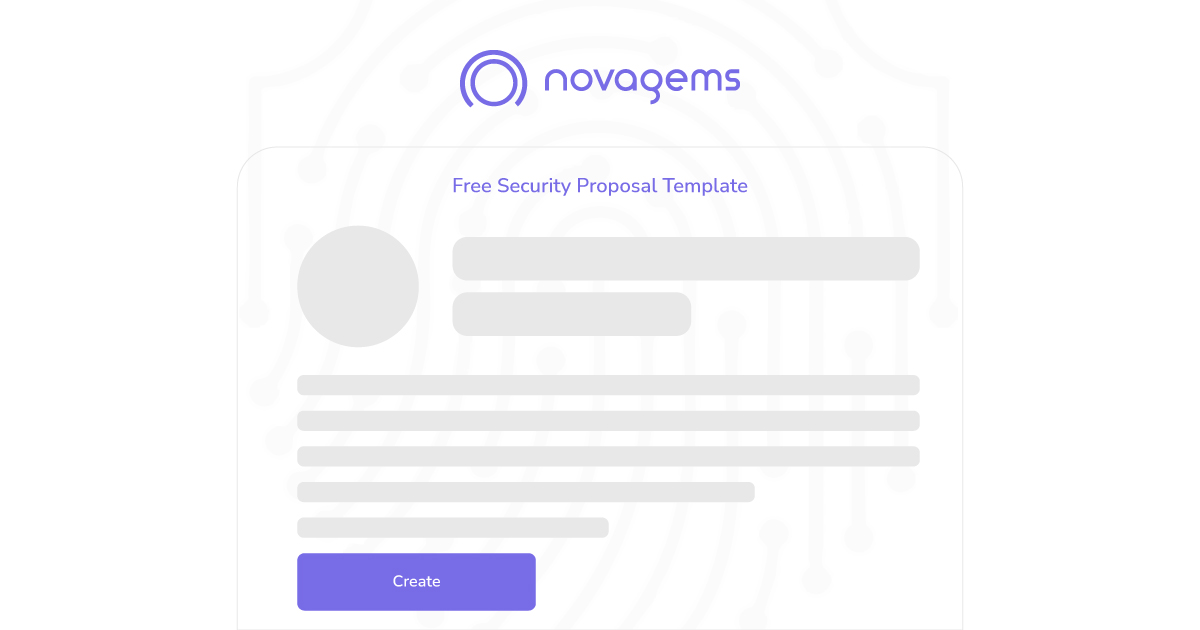 Free security proposal template & how to create one